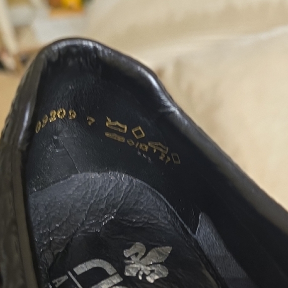 Rieker Black Loafers with Textured Finish - Picture 7 of 11